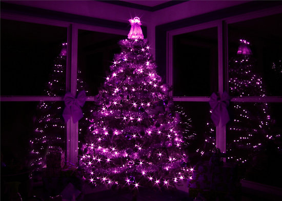 Purple Christmas Tree
